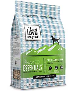 I and love and you” Naked Essentials Grain-Free Dry Dog Food