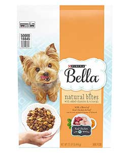 Purina Bella Natural Bites for Small Dogs Adult Dry Dog Food