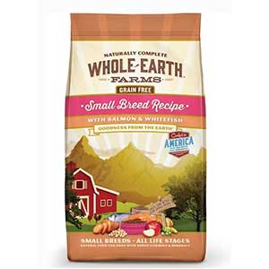  Whole Earth dog food for Pomeranian