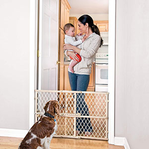Evenflo Position & Lock Wood Gate - dog gates indoor