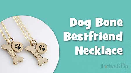 Dog Bone Best Friend Necklace