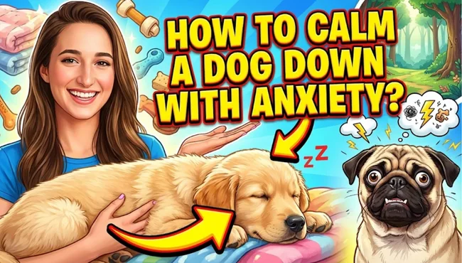 How to Calm a Dog Down with Anxiety