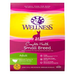 Wellness Small Breed Complete Health formula dog food