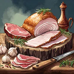 Chicken & Turkey Skin, Ham, & Other Fatty Cuts of Meat