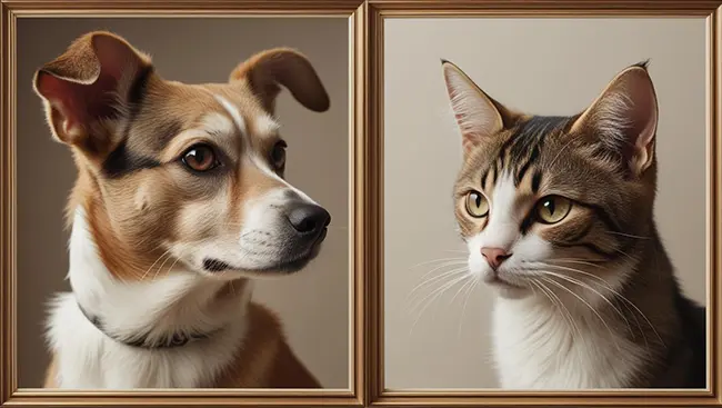 modern pet portraits