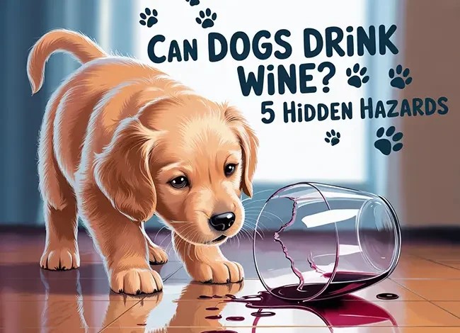 Can Dogs Drink Wine
