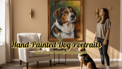 Hand-Painted Dog Portraits