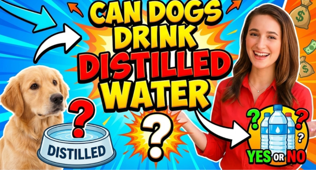 Can Dogs Drink Distilled Water? The Truth About Hydration and Minerals