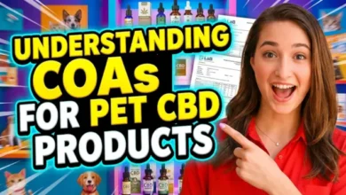 Understanding COAs for Pet CBD Products