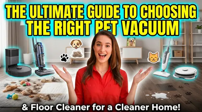 The Ultimate Guide to Choosing the Right Pet Vacuum and Floor Cleaner for a Cleaner Home