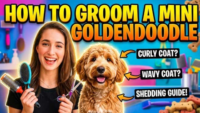 How to Groom a Mini Goldendoodle: Coat Care Guide by Coat Type
