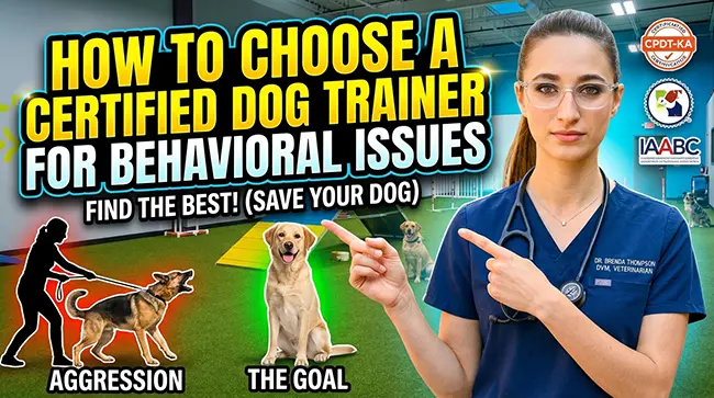 How To Choose A Certified Dog Trainer For Behavioral Issues