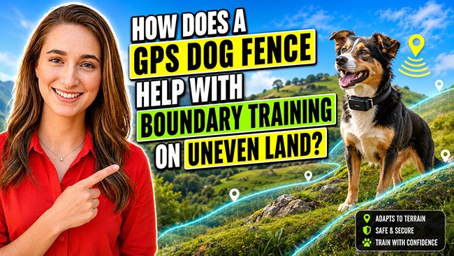 How Does a GPS Dog Fence Help Dog Owners Manage Boundary Training on Uneven Land?
