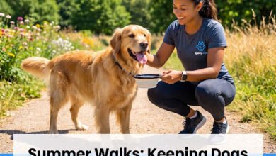 Summer Dog Walk Safety