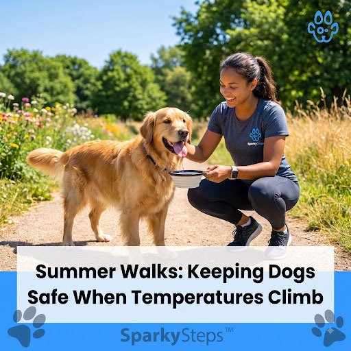 Summer Walks: Keeping Dogs Safe When Temperatures Climb