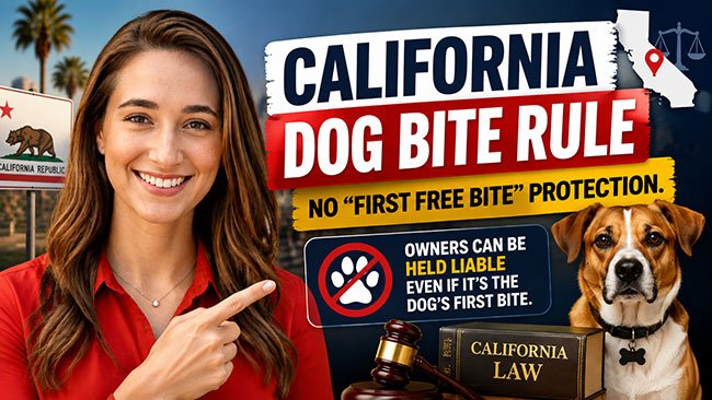 California’s Dog Bite Rule Leaves Little Room for a First Free Bite