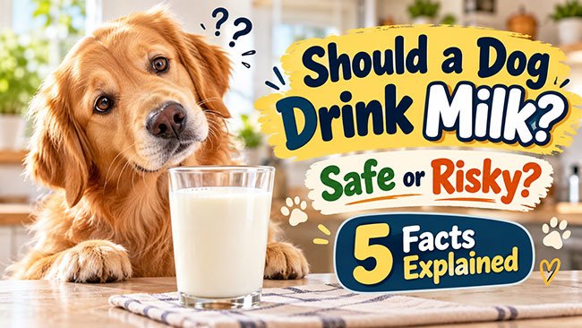 Can Dogs Drink Milk?