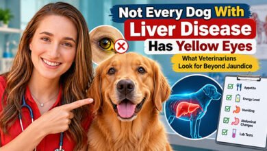 Dog With Liver Disease