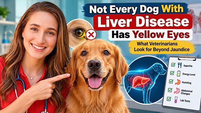 Not Every Dog With Liver Disease Has Yellow Eyes: What Veterinarians Look for Beyond Jaundice