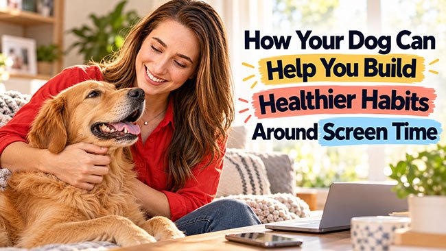 How Your Dog Can Help You Build Healthier Habits Around Screen Time